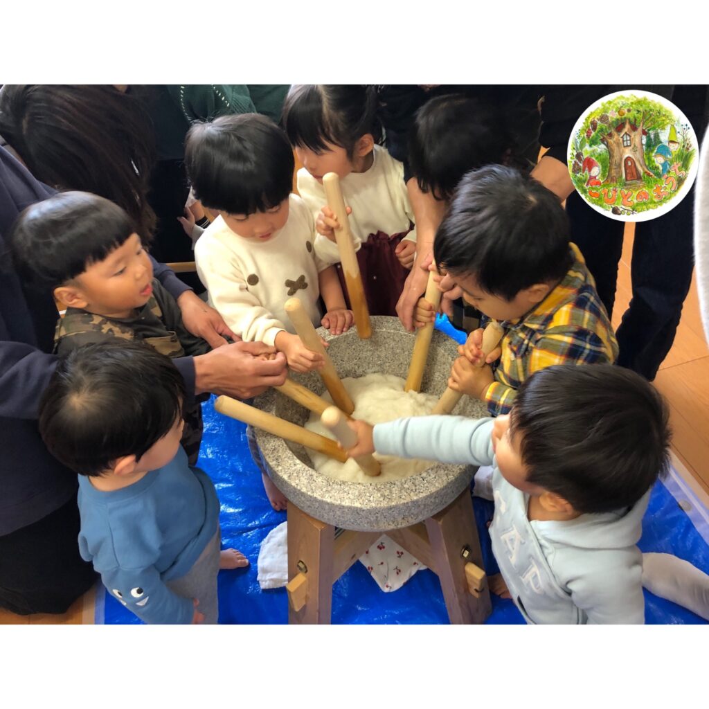 もちつき大会 : こびとのおうち